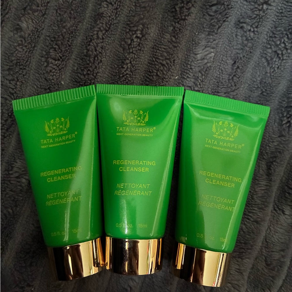 3 x Tata Harper Regenerating Cleanser 15ml
